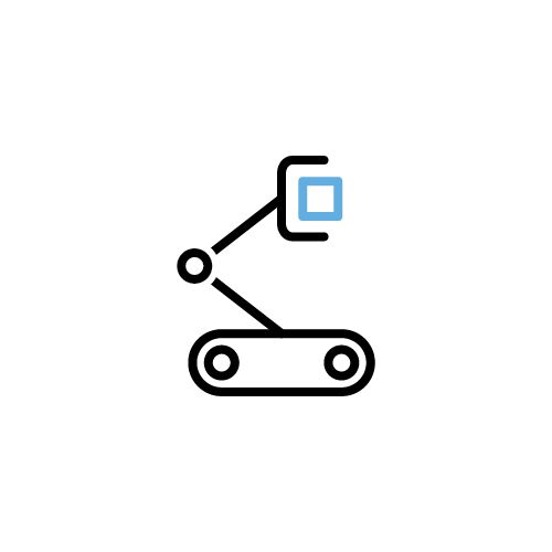 Icons_MaterialHandling Increase Robot Utilizaton