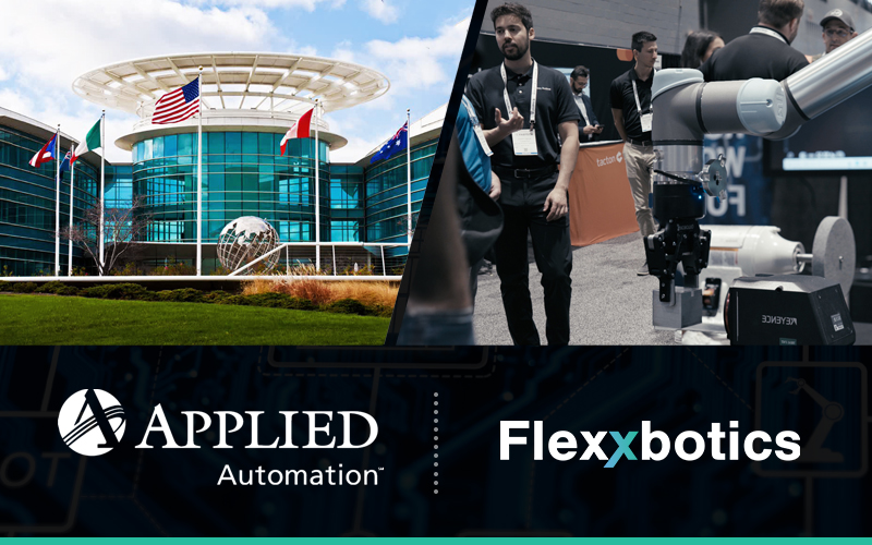 Flexxbotics Partners with Applied Automation to Expand Presence in North America