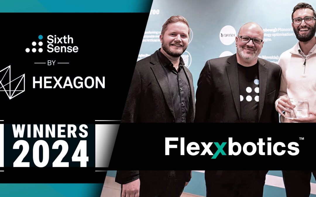 Flexxbotics Named Winner of Hexagon Sixth Sense Next Gen Manufacturing Technology Competition