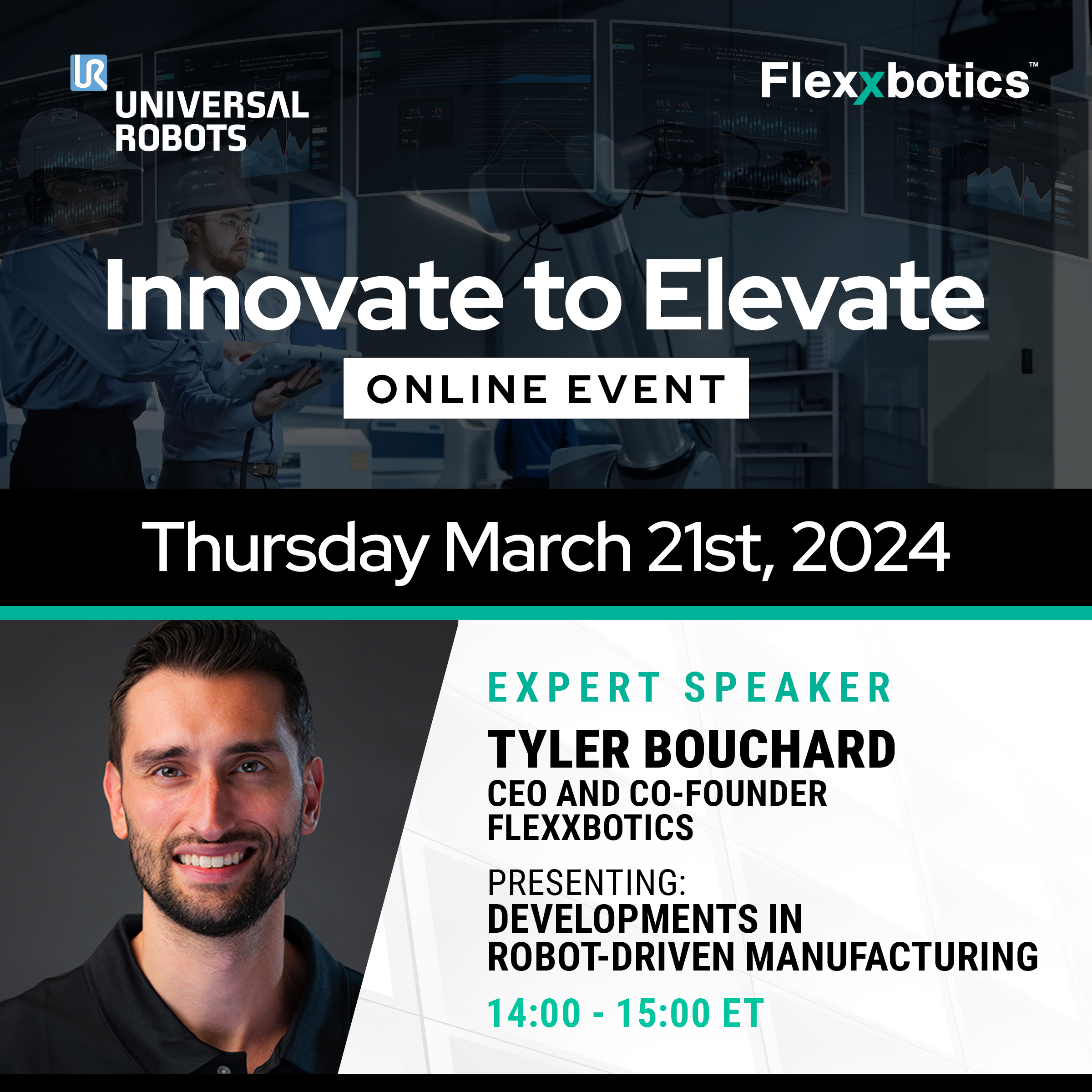 Flexxbotics Presents at Innovate to Elevate