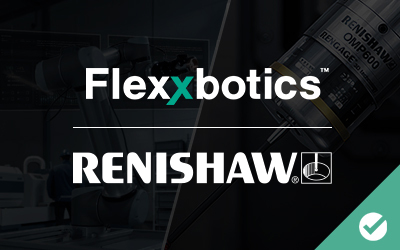 Flexxbotics Delivers Robot Compatibility with Renishaw Machine Tool Probes for In-Line Inspection