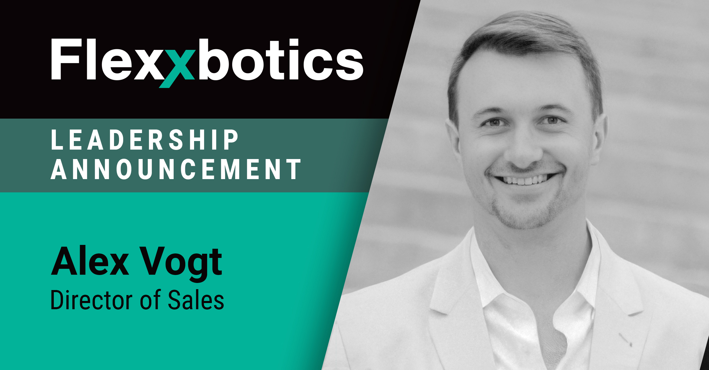 Alex Vogt Appointed as Flexxbotics Sales Director