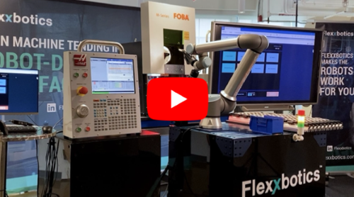 Live Demo Overview: FOBA Laser Marker + UR Cobot + Flexxbotics Solution