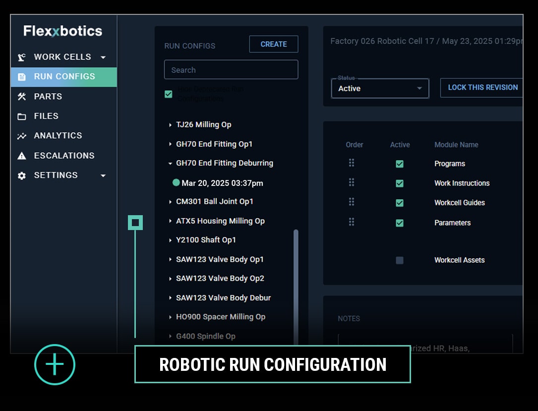 robotic-run-configuration